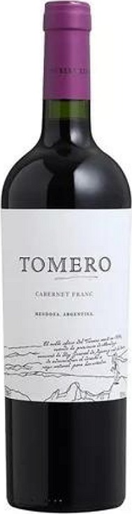 Garrafa de Tomero Cabernet Franc Tinto