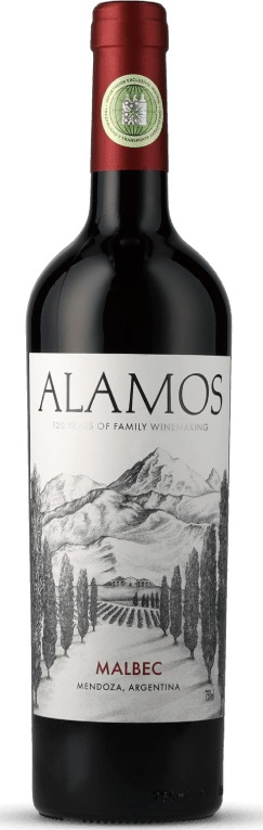 Garrafa de Alamos Malbec