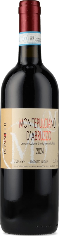 Garrafa de Montepulciano d’Abruzzo Bonacchi