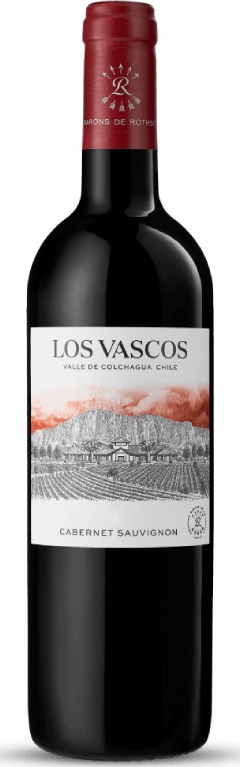 Garrafa de Los Vascos Cabernet Sauvignon Reserva